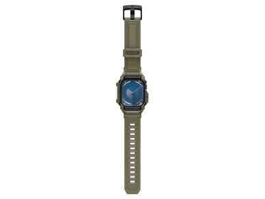 Spigen Rugged Armor ”Pro” Strap for Apple Watch 10 (46MM) - Green Spigen Rugged Armor ”Pro” Strap for Apple Watch 10 (46MM) - Green