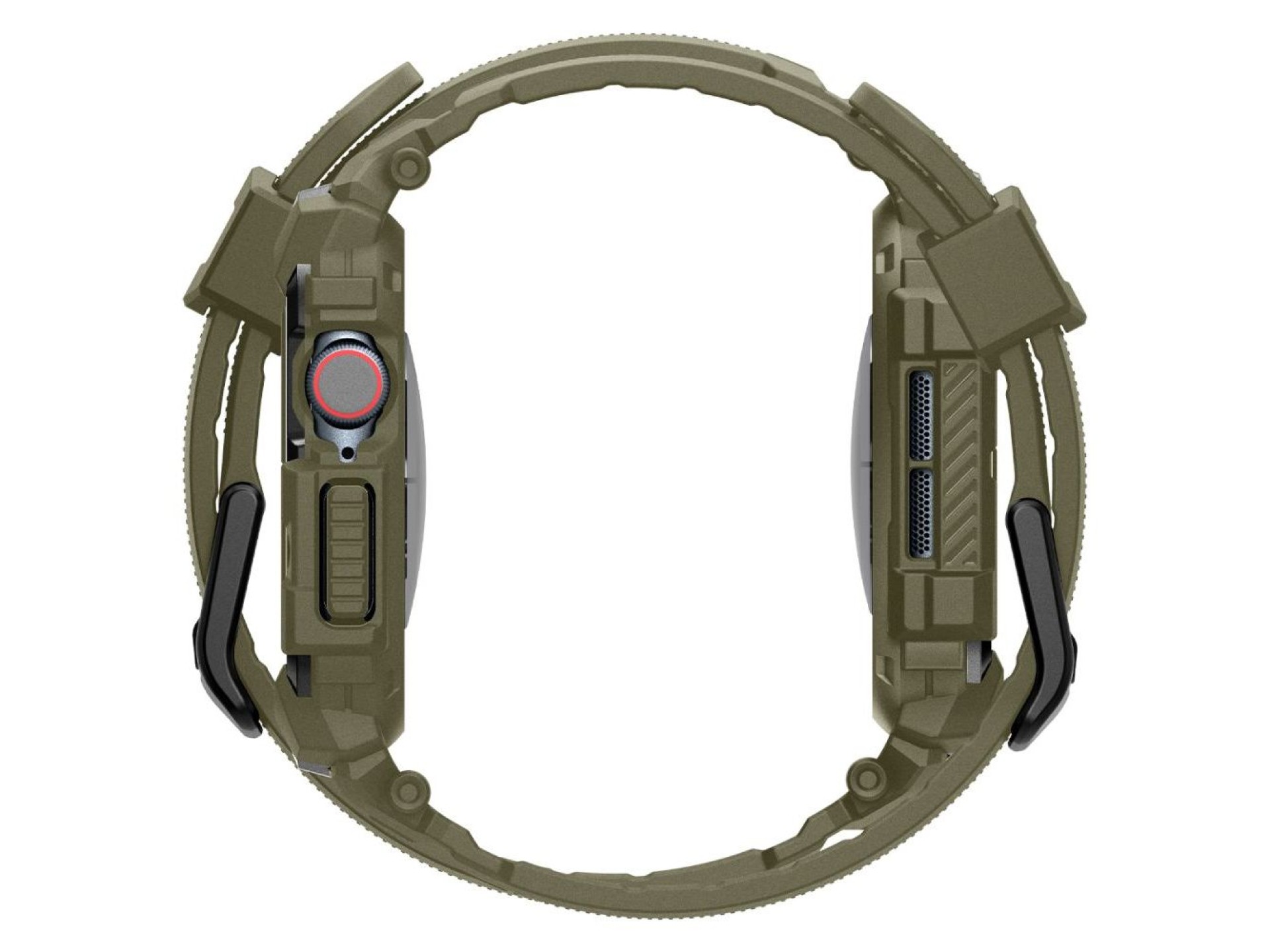 Correa Spigen Rugged Armor “Pro” para Apple Watch 10 (46 mm) - Verde