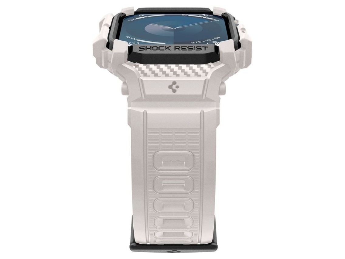 Correa Spigen Rugged Armor “Pro” para Apple Watch 10 (46 mm) - Beige