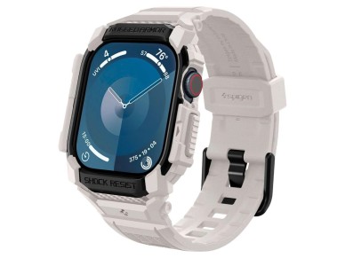 Spigen Rugged Armor ”Pro” Strap for Apple Watch 10 (46MM) - Beige Spigen Rugged Armor ”Pro” Strap for Apple Watch 10 (46MM) - Beige