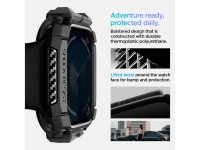 Spigen Rugged Armor Case for Apple Watch 10 (42mm) - Black