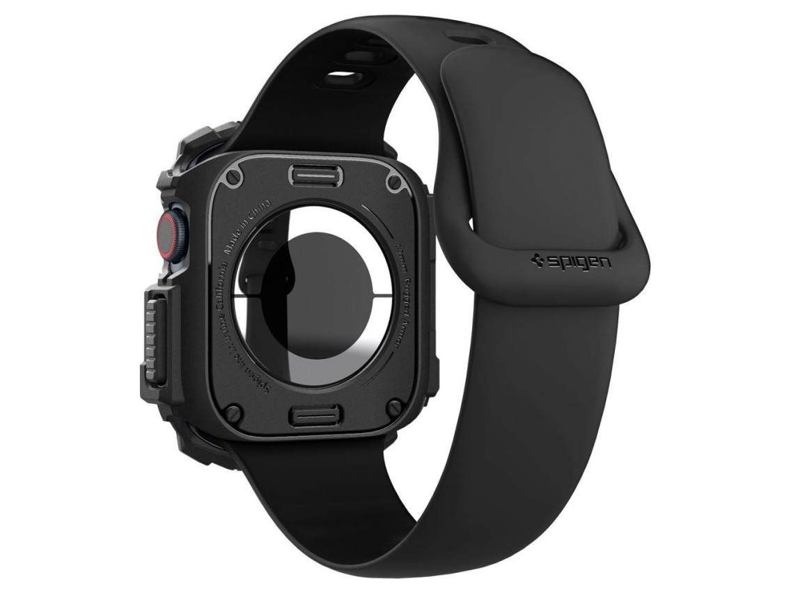 Spigen Rugged Armor Case for Apple Watch 10 (42mm) - Black