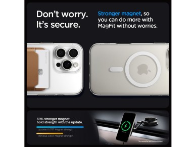 Spigen Liquid Crystal MagSafe Case for iPhone 16 Pro Max - Clear Spigen Liquid Crystal MagSafe Case for iPhone 16 Pro Max - Clear