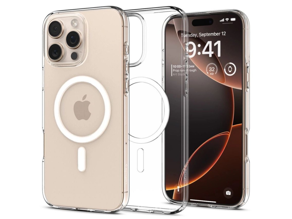 Spigen Liquid Crystal MagSafe Case for iPhone 16 Pro Max - Clear