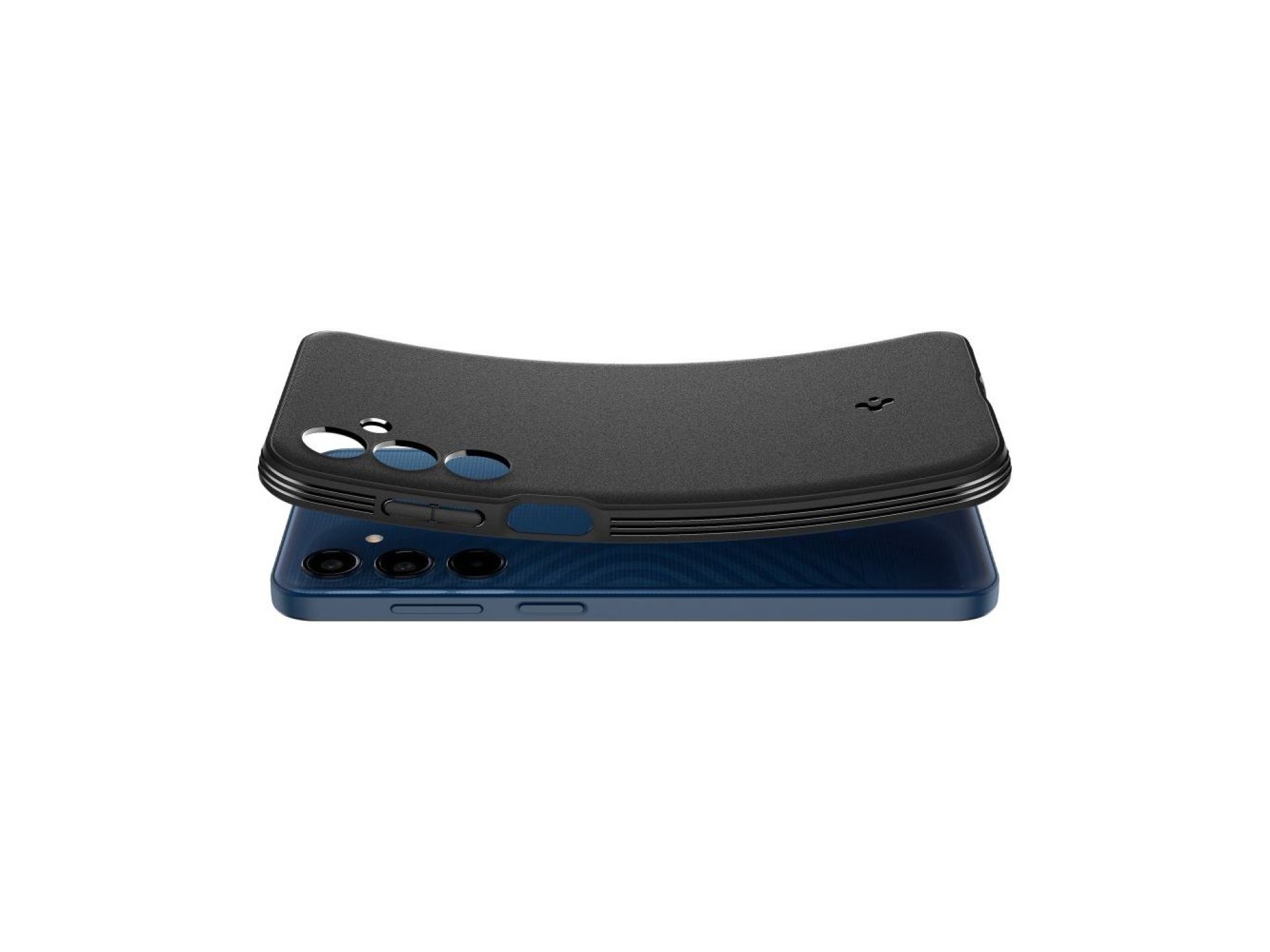 Capa Spigen Essential SandBlast para Samsung Galaxy M35 5G - Preta