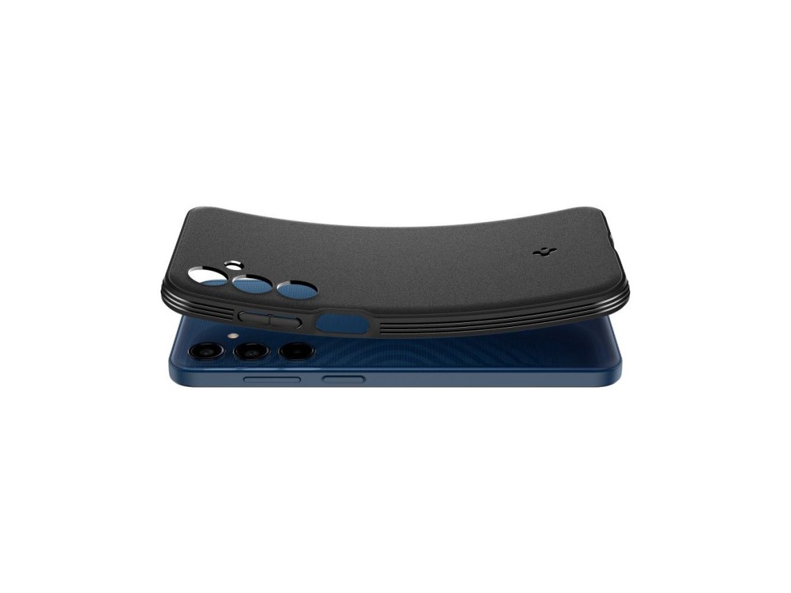 Capa Spigen Essential SandBlast para Samsung Galaxy M35 5G - Preta