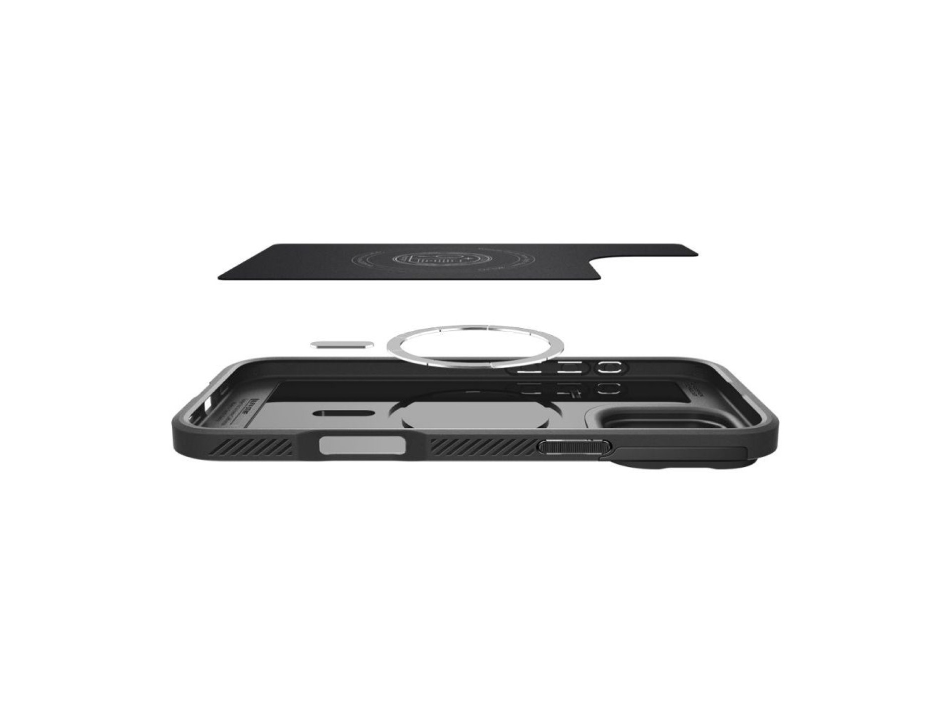 Funda Spigen Optik Armor Mag Case con MagSafe para iPhone 16 Pro Max - Negra