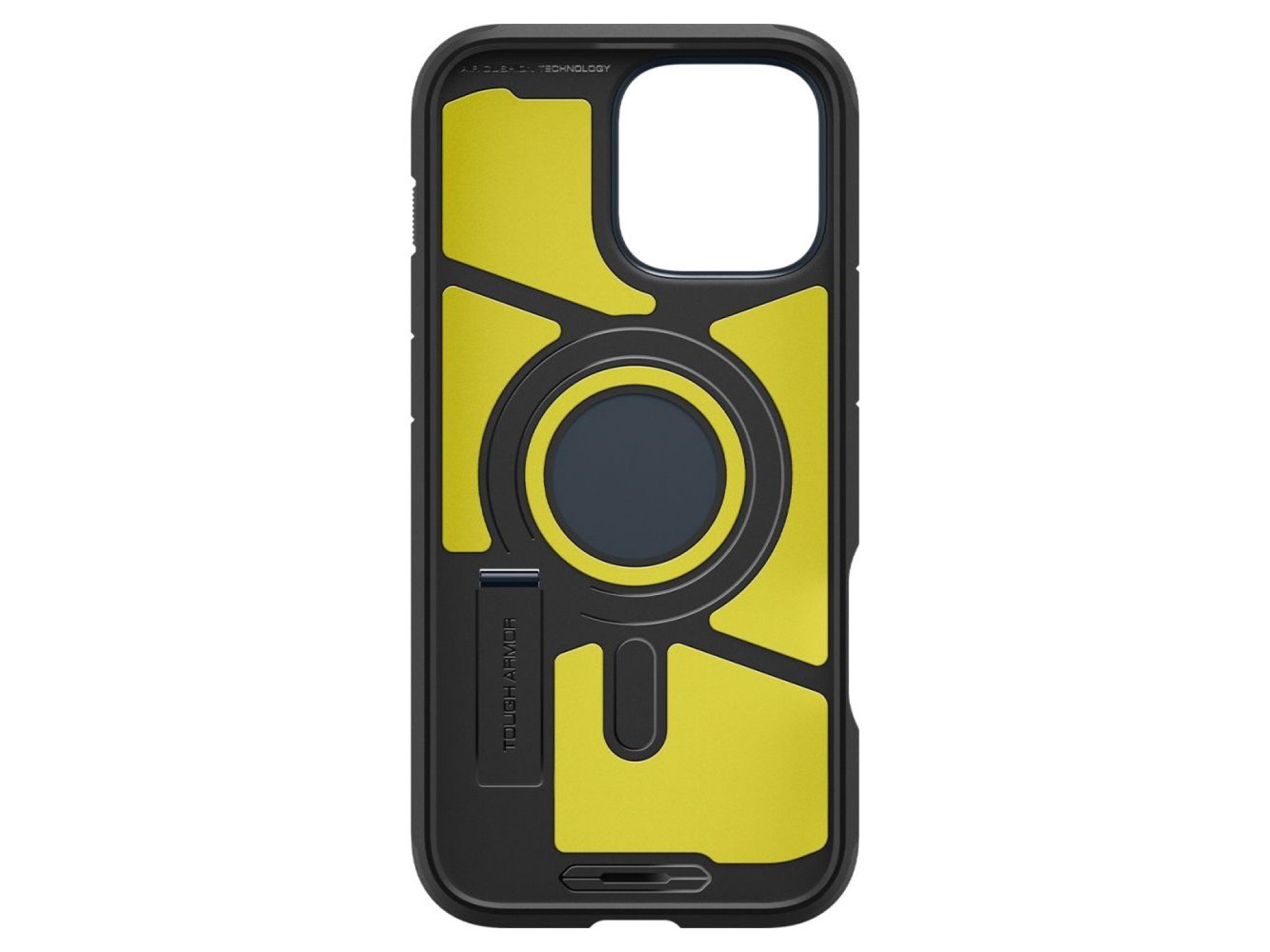 Funda Spigen Tough Armor MagSafe con soporte para iPhone 16 Pro Max - Gris oscuro