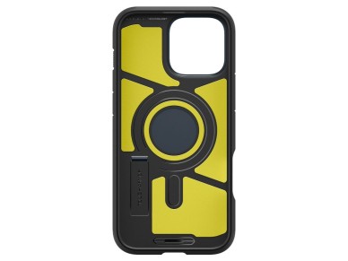 Funda Spigen Tough Armor MagSafe con soporte para iPhone 16 Pro Max - Gris oscuro Funda Spigen Tough Armor MagSafe con soporte para iPhone 16 Pro Max - Gris oscuro