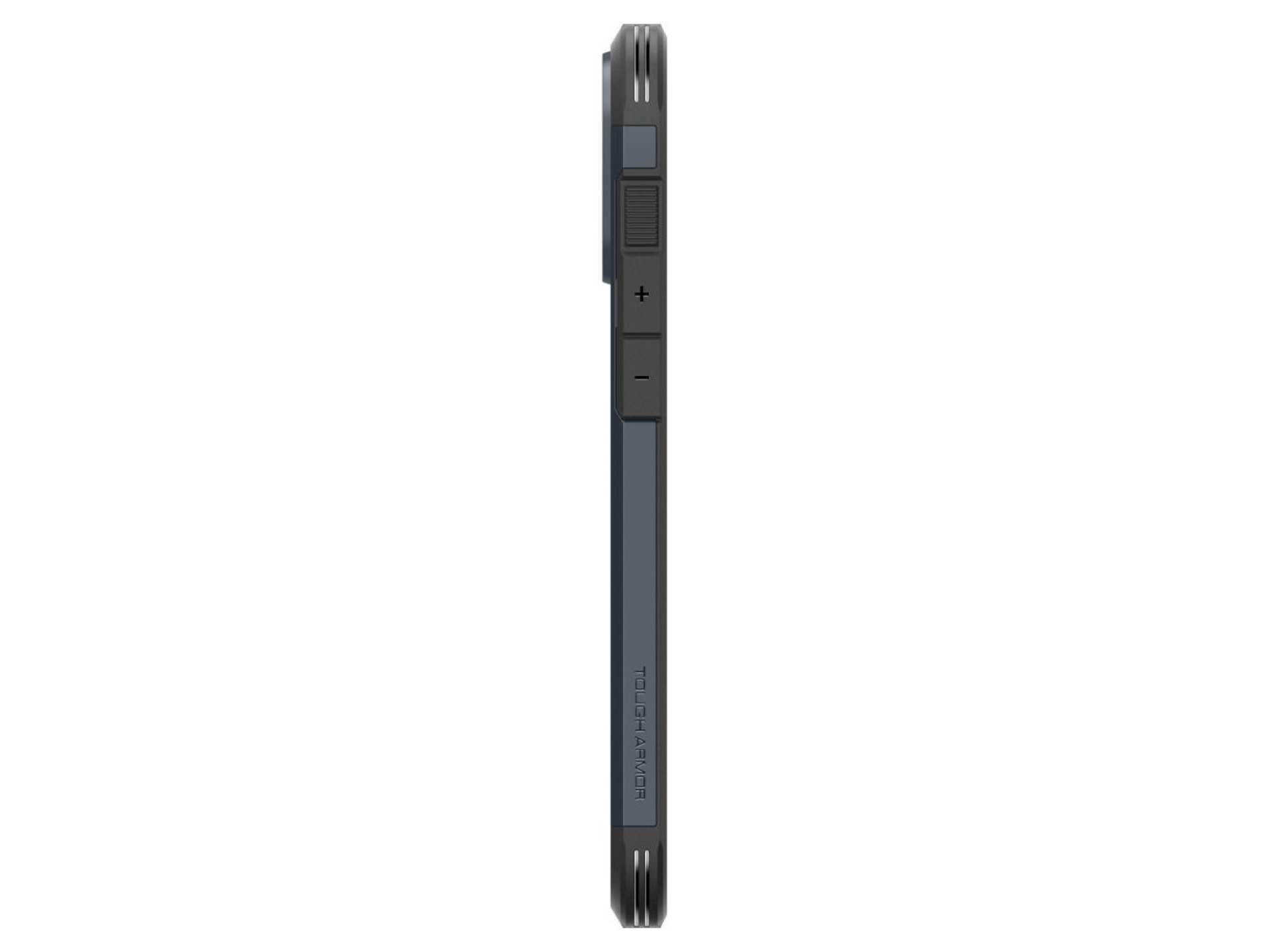 Funda Spigen Tough Armor MagSafe con soporte para iPhone 16 Pro Max - Gris oscuro