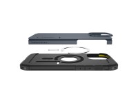 Funda Spigen Tough Armor MagSafe con soporte para iPhone 16 Pro Max - Gris oscuro Funda Spigen Tough Armor MagSafe con soporte para iPhone 16 Pro Max - Gris oscuro