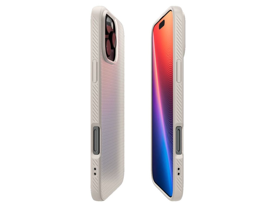 Spigen Liquid Air Case for iPhone 16 Pro Max - Titanium