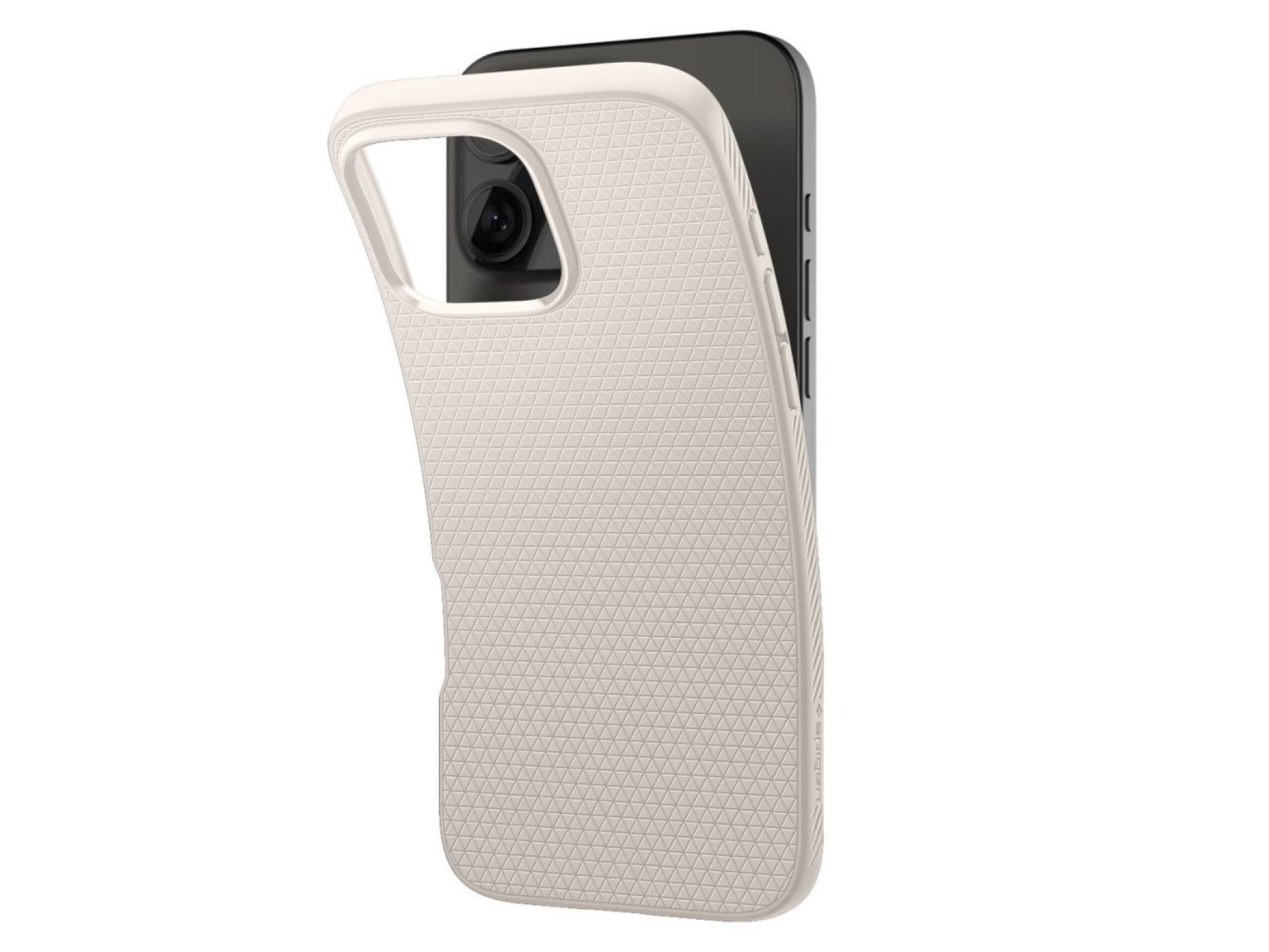 Spigen Liquid Air Case for iPhone 16 Pro Max - Titanium