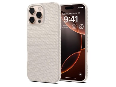Spigen Liquid Air Case for iPhone 16 Pro Max - Titanium Spigen Liquid Air Case for iPhone 16 Pro Max - Titanium