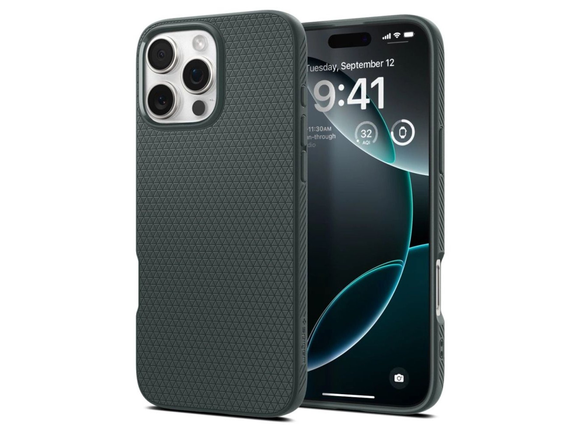 Funda Spigen Liquid Air para iPhone 16 Pro Max - Verde
