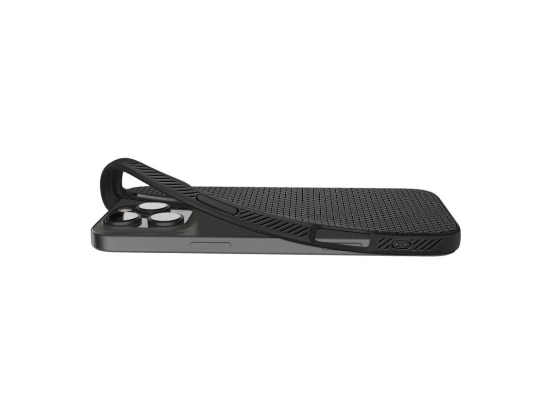 Funda Spigen Liquid Air para iPhone 16 Pro Max - Negra