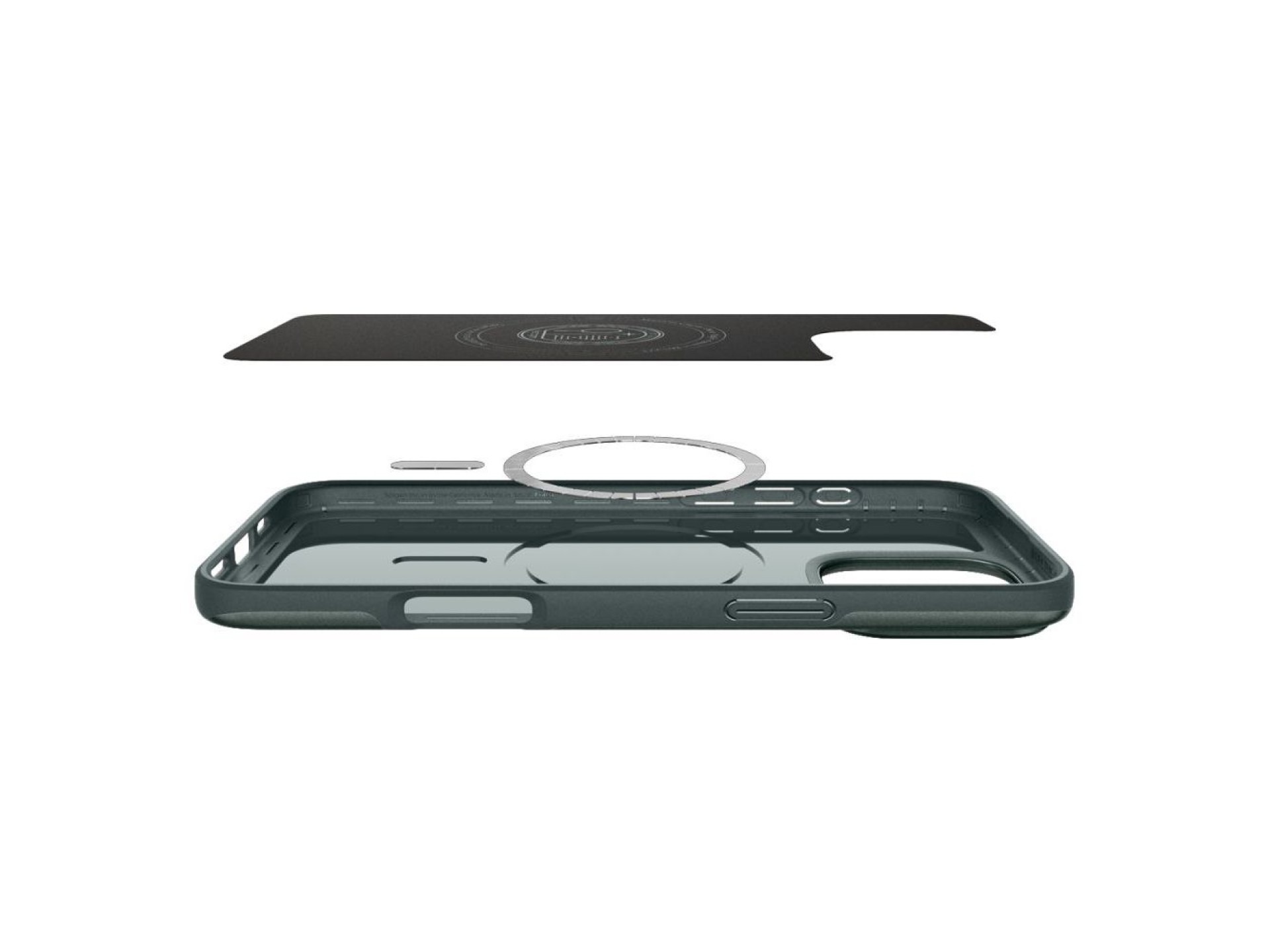 Capa Spigen Thin Fit MagSafe para iPhone 16 Pro Max - Verde