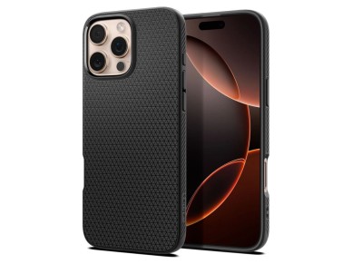 Funda Spigen Liquid Air para iPhone 16 Pro Max - Negra