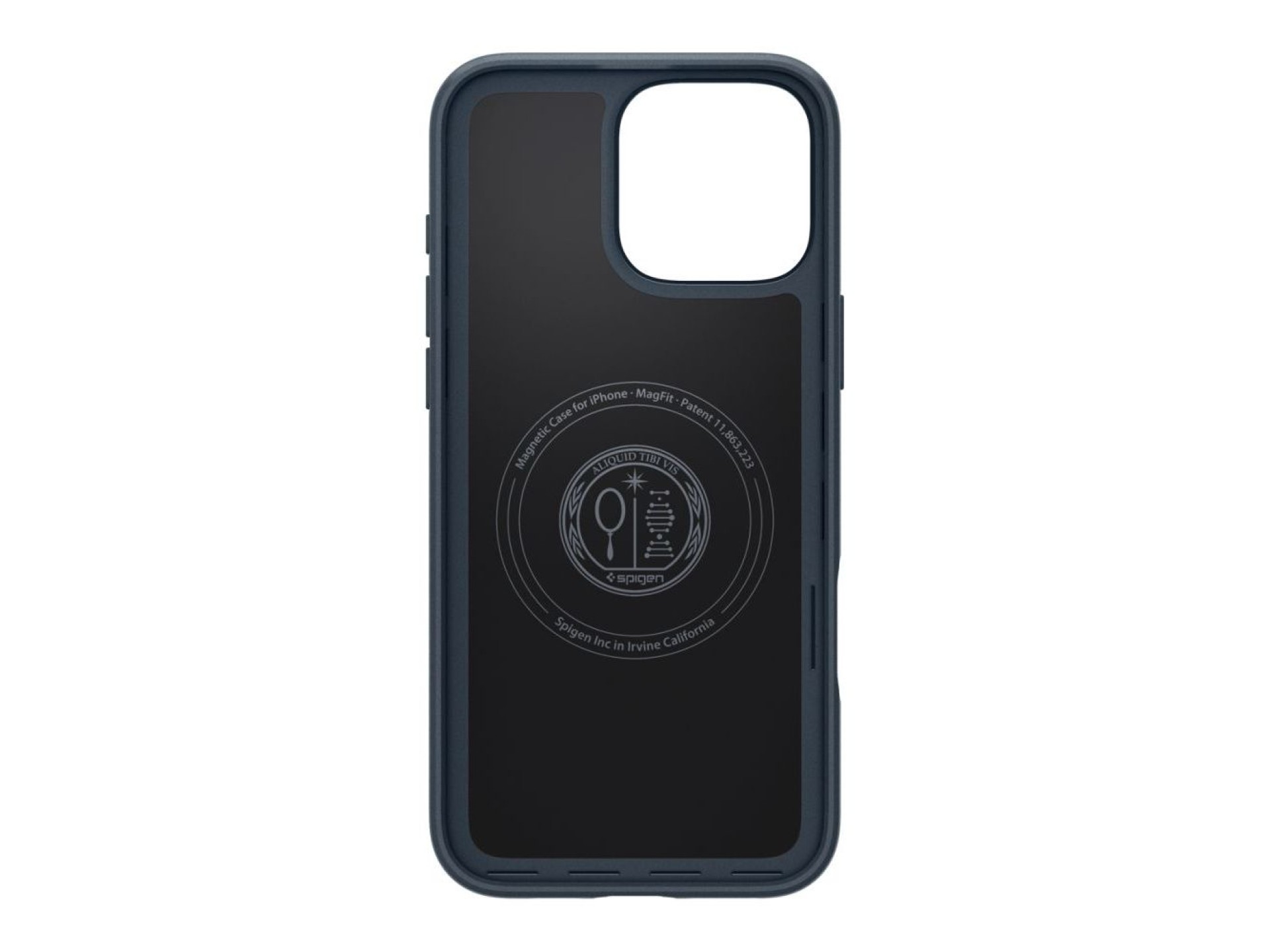 Capa Spigen Thin Fit MagSafe para iPhone 16 Pro Max - Cinza Escuro