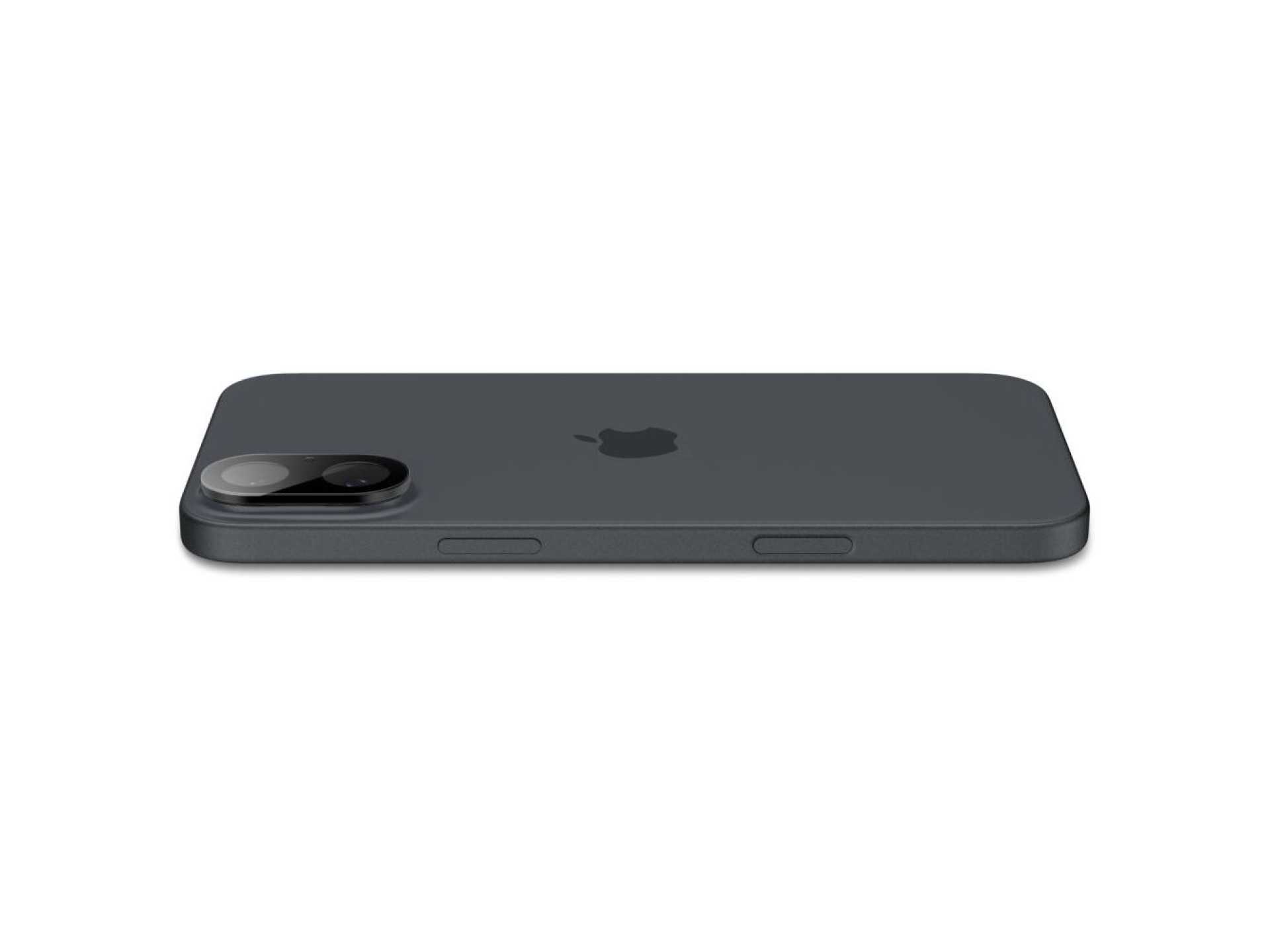 Protector de cámara Spigen Optik GLAS.TR (paquete de 2) para iPhone 16 / 16 PLUS - Negro