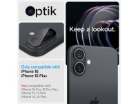 Protector de cámara Spigen Optik GLAS.TR (paquete de 2) para iPhone 16 / 16 PLUS - Negro Protector de cámara Spigen Optik GLAS.TR (paquete de 2) para iPhone 16 / 16 PLUS - Negro