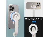Bastão de selfie Spigen S571W MagSafe Bluetooth com tripé - bege Bastão de selfie Spigen S571W MagSafe Bluetooth com tripé - bege