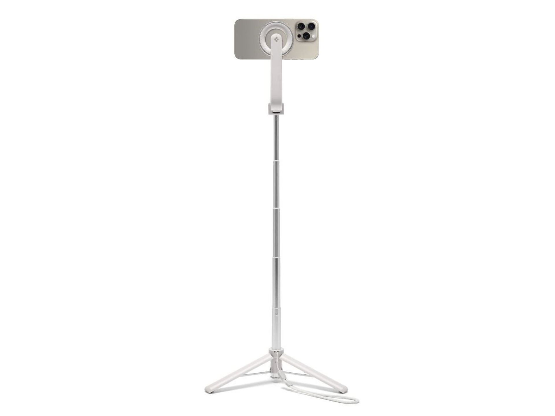 Bastão de selfie Spigen S571W MagSafe Bluetooth com tripé - bege
