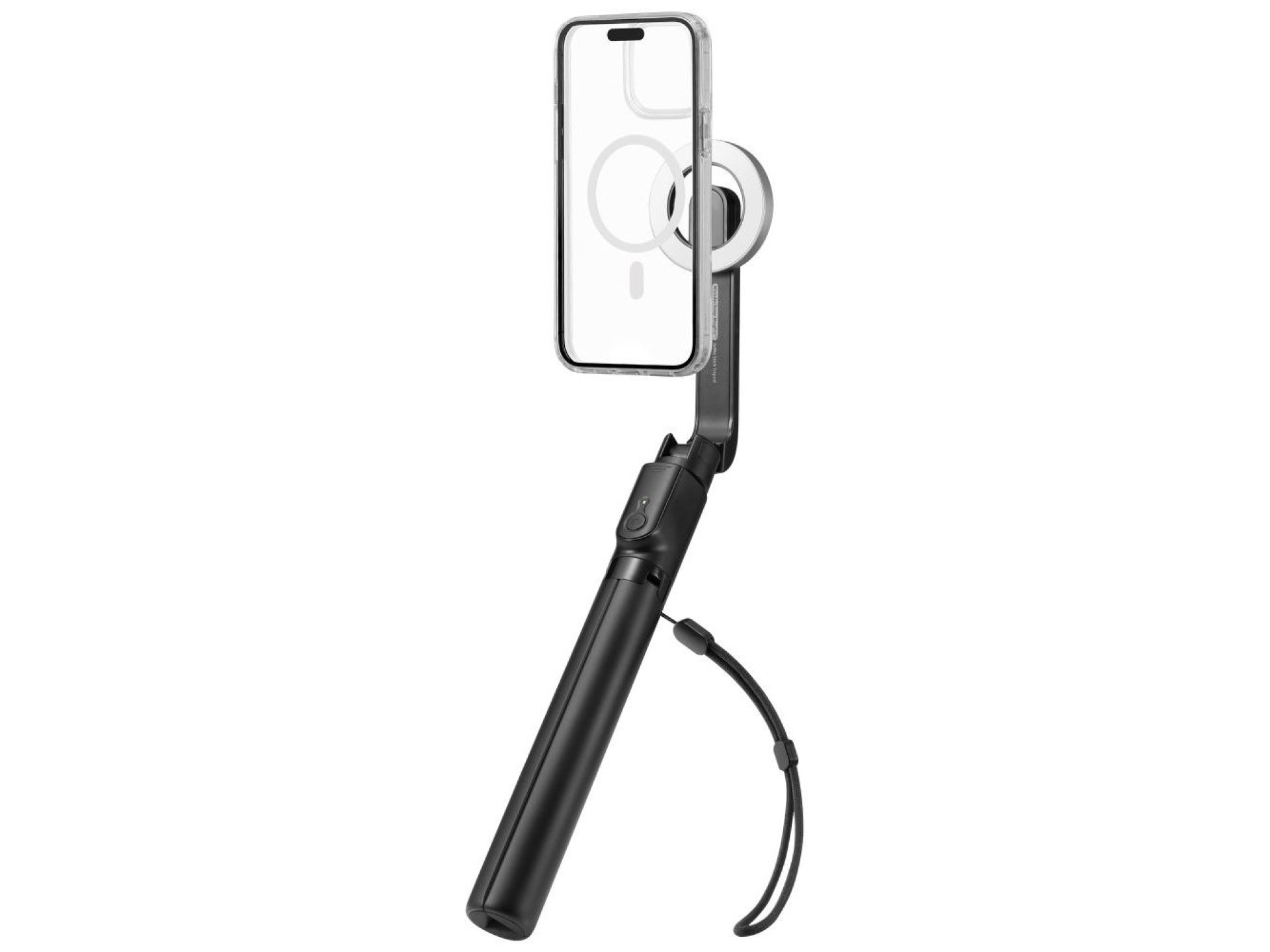 Selfie stick Spigen S580W MagSafe Bluetooth with tripod - black