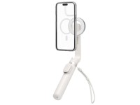 Bastão de selfie Spigen S571W MagSafe Bluetooth com tripé - bege Bastão de selfie Spigen S571W MagSafe Bluetooth com tripé - bege