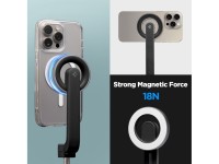 Selfie stick Spigen S571W MagSafe Bluetooth with tripod - black Selfie stick Spigen S571W MagSafe Bluetooth with tripod - black