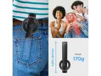 Selfie stick Spigen S571W MagSafe Bluetooth with tripod - black Selfie stick Spigen S571W MagSafe Bluetooth with tripod - black