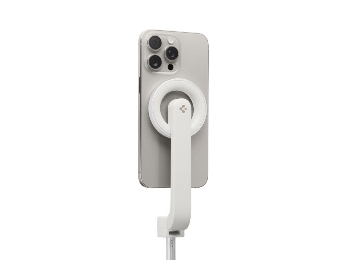 Bastão de selfie Spigen S571W MagSafe Bluetooth com tripé - bege