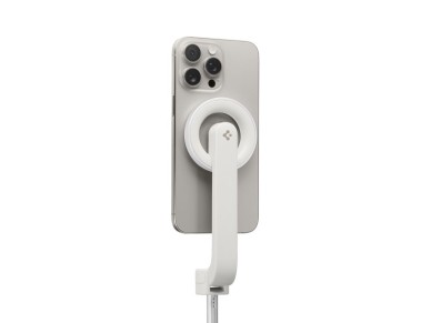 Selfie stick Spigen S571W MagSafe Bluetooth with tripod - beige Selfie stick Spigen S571W MagSafe Bluetooth with tripod - beige
