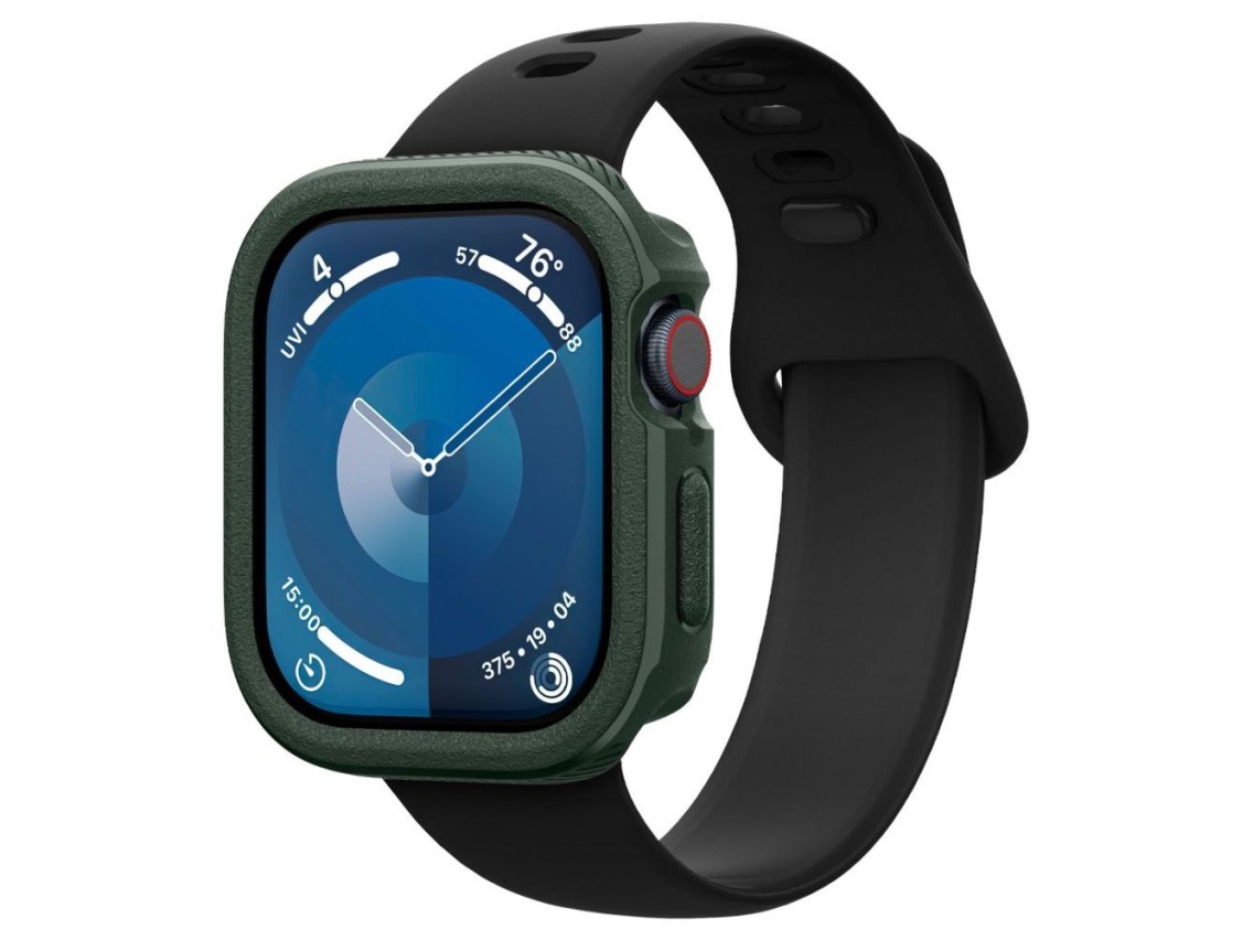 Capa CASEOLOGY VAULT para Apple Watch 10 (46 mm) - Verde