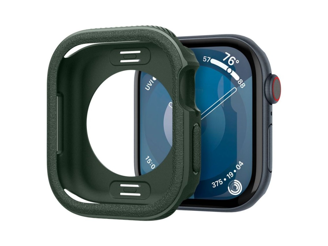 Capa CASEOLOGY VAULT para Apple Watch 10 (46 mm) - Verde