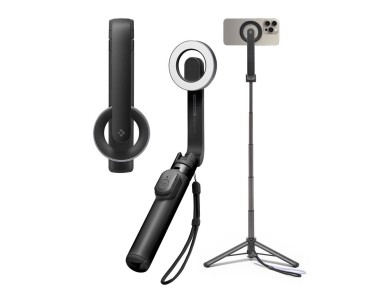 Palo selfie Spigen S571W MagSafe Bluetooth con trípode - negro Palo selfie Spigen S571W MagSafe Bluetooth con trípode - negro