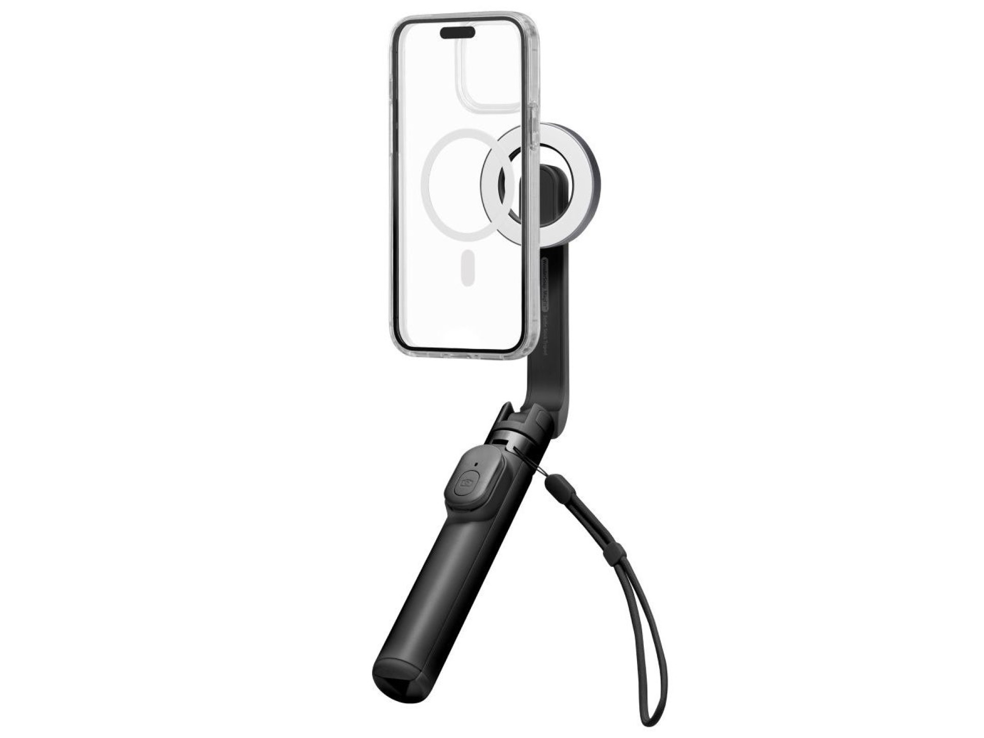 Selfie stick Spigen S571W MagSafe Bluetooth with tripod - black