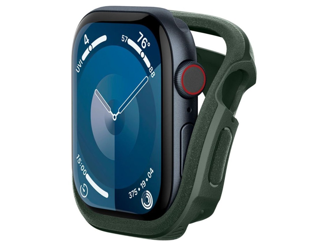 Capa CASEOLOGY VAULT para Apple Watch 10 (46 mm) - Verde