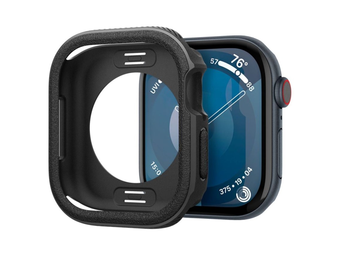 Capa Caseology Vault para Apple Watch 10 (46 mm) - preta