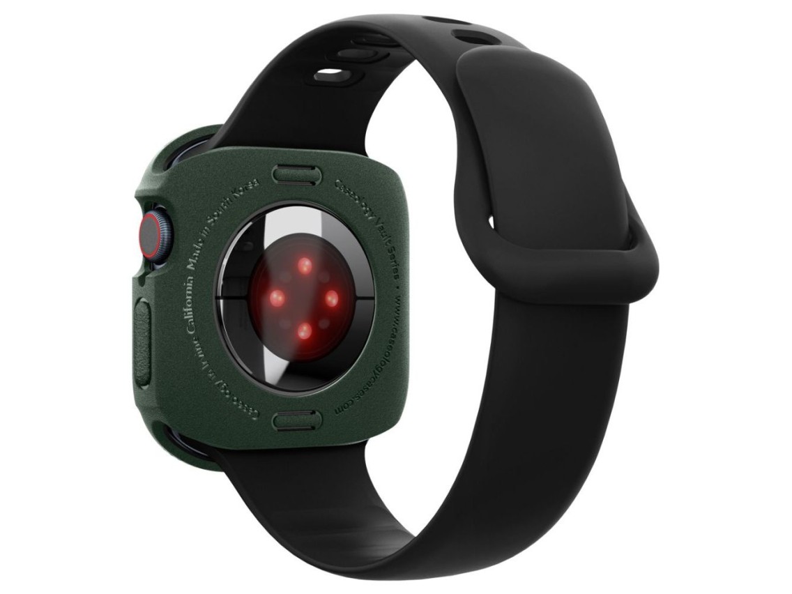 Capa CASEOLOGY VAULT para Apple Watch 10 (46 mm) - Verde