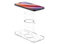 Capa Spigen Liquid Crystal Mag MagSafe para iPhone 16 Pro - Transparente Capa Spigen Liquid Crystal Mag MagSafe para iPhone 16 Pro - Transparente