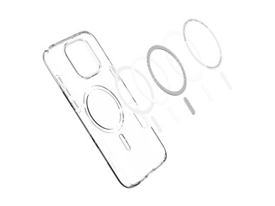 Spigen Liquid Crystal Mag MagSafe iPhone 16 Pro Case - Clear Spigen Liquid Crystal Mag MagSafe iPhone 16 Pro Case - Clear