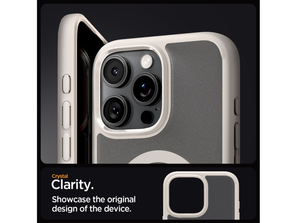 Spigen Ultra Hybrid Mag case with MagSafe for iPhone 16 Pro Max - titanium