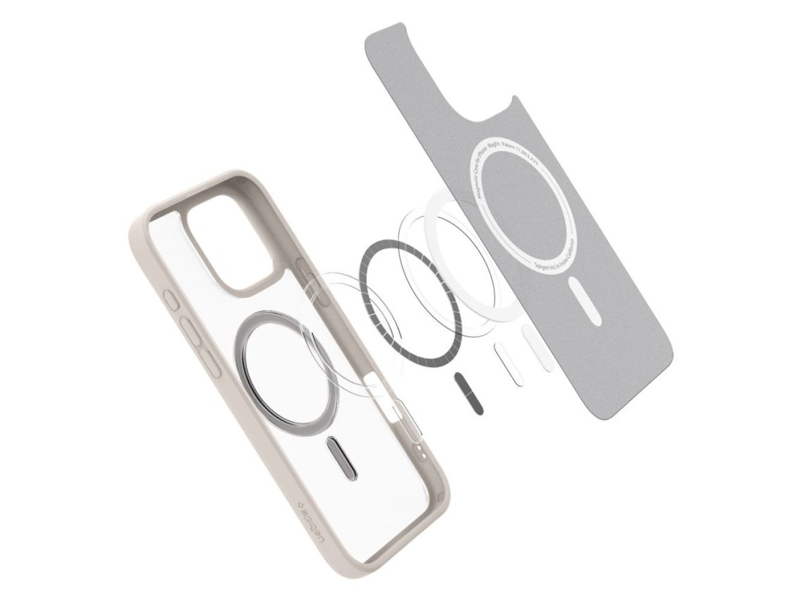 Spigen Ultra Hybrid Mag case with MagSafe for iPhone 16 Pro Max - titanium