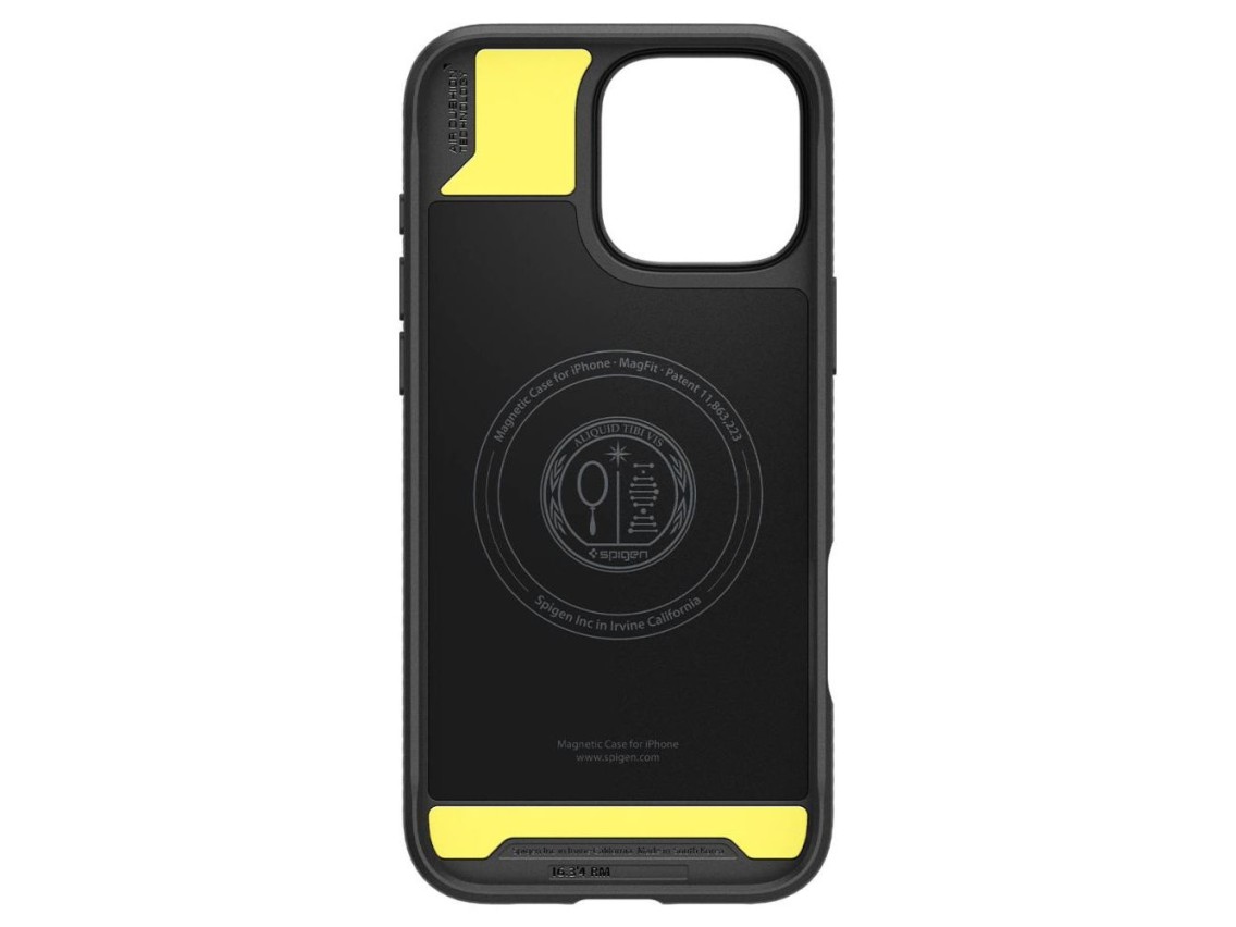 Capa Spigen Rugged Armor MagSafe para iPhone 16 Pro Max - Preta