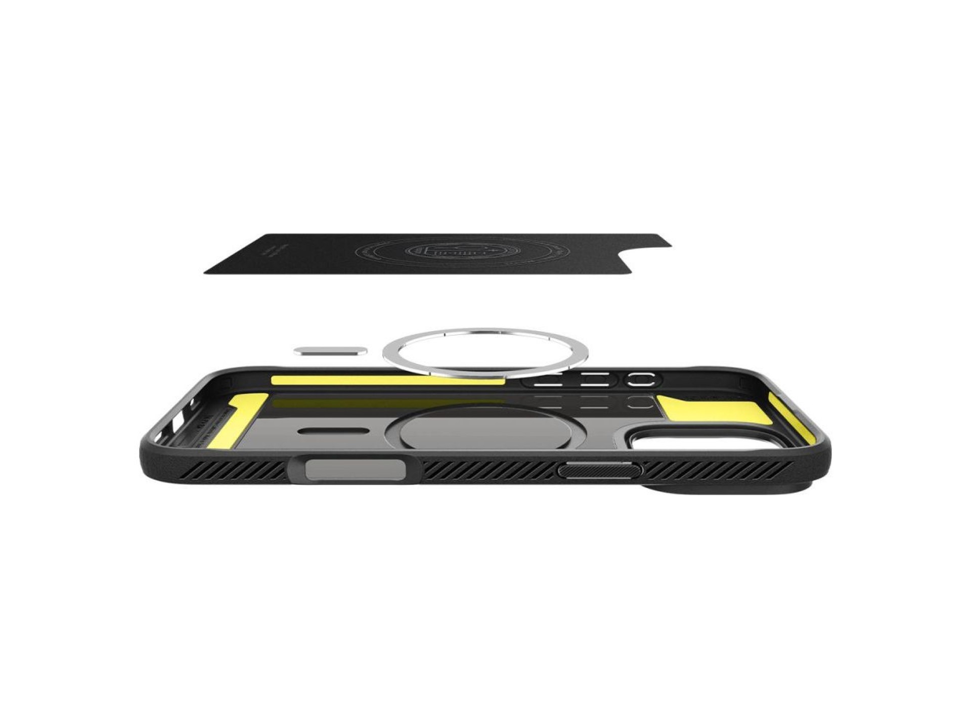 Capa Spigen Rugged Armor MagSafe para iPhone 16 Pro Max - Preta