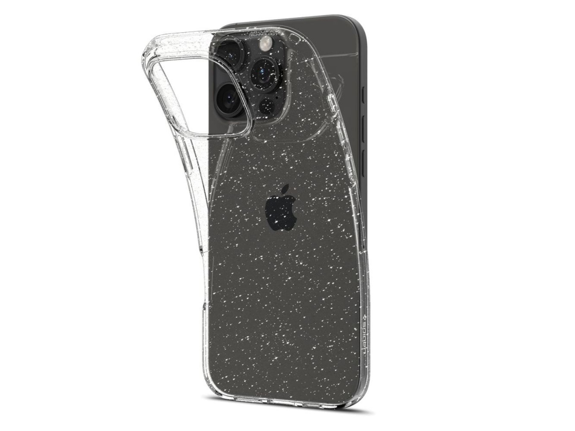 Capa Spigen Liquid Crystal para iPhone 16 Pro - Glitter transparente
