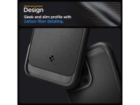 Capa Spigen Rugged Armor MagSafe para iPhone 16 Pro Max - Preta Capa Spigen Rugged Armor MagSafe para iPhone 16 Pro Max - Preta