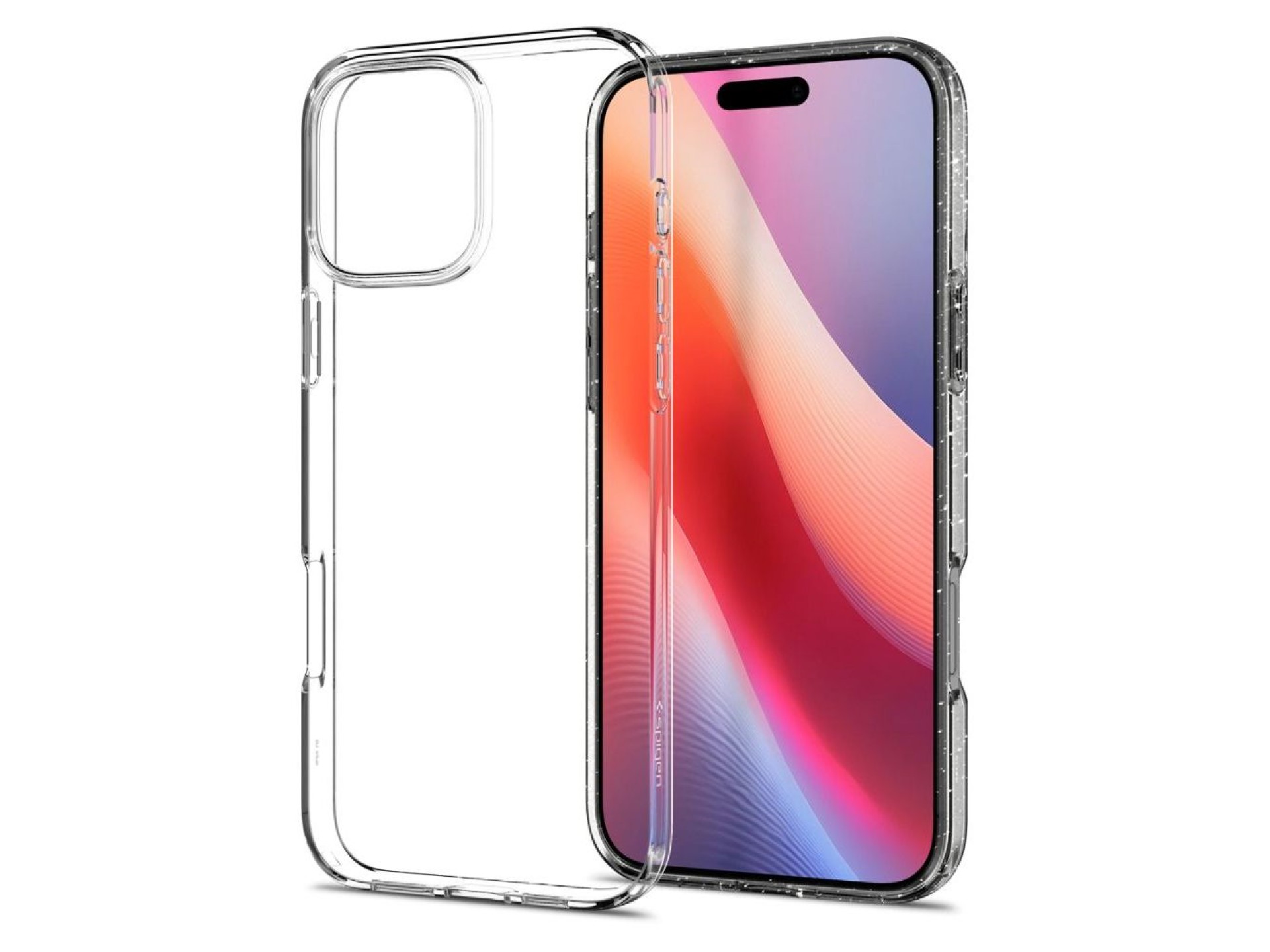 Capa Spigen Liquid Crystal para iPhone 16 Pro - Glitter transparente