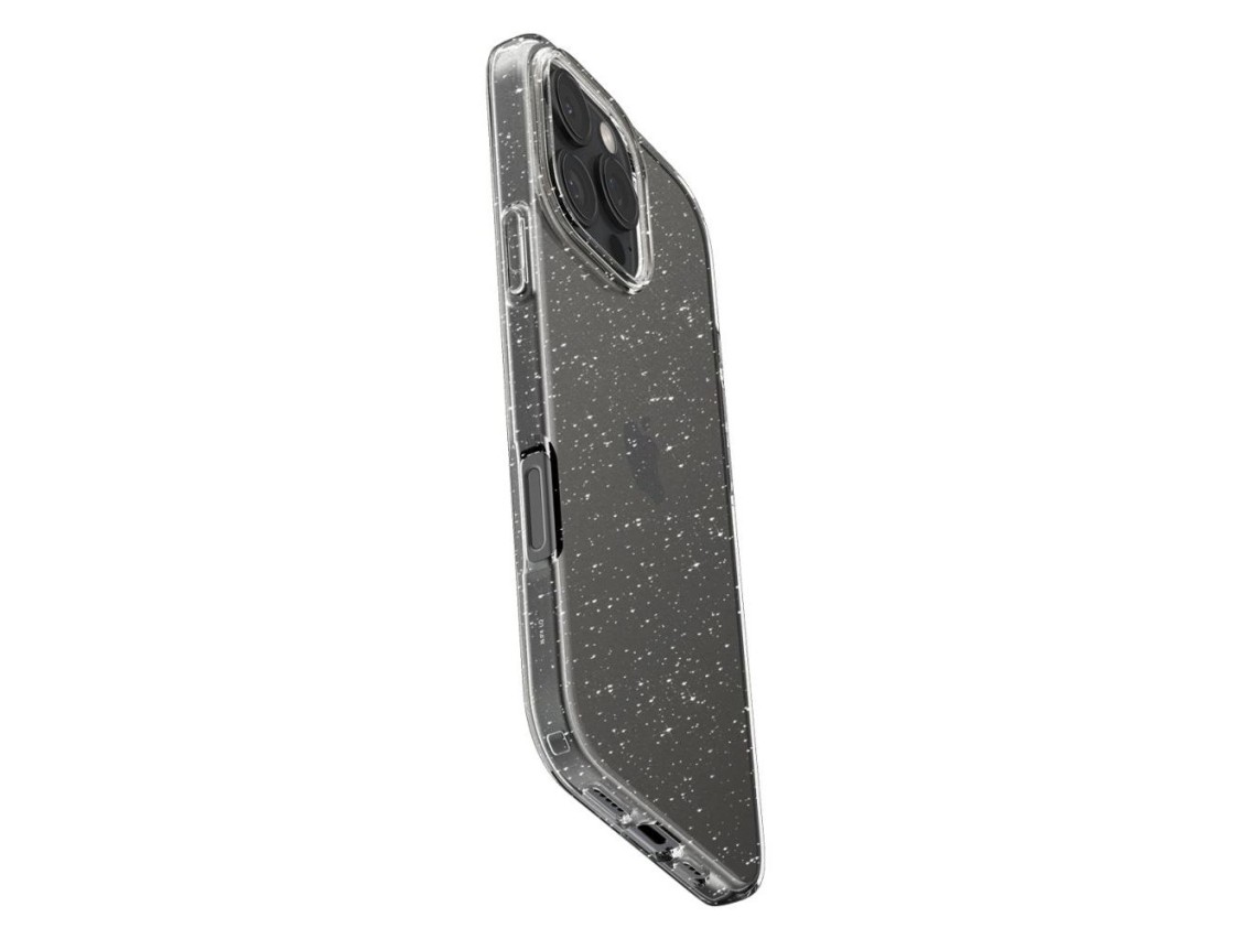 Capa Spigen Liquid Crystal para iPhone 16 Pro - Glitter transparente